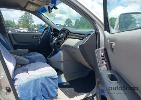 2001 Toyota Highlander V6 из США, поврежденный, VIN JTEGF21A610016295